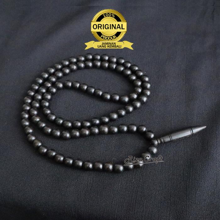 Kalung Peluru Kayu Etnik Galih Kelor Hitam ASLI kualitas Super Pria Keren Berkualitas Terbaik Lionti