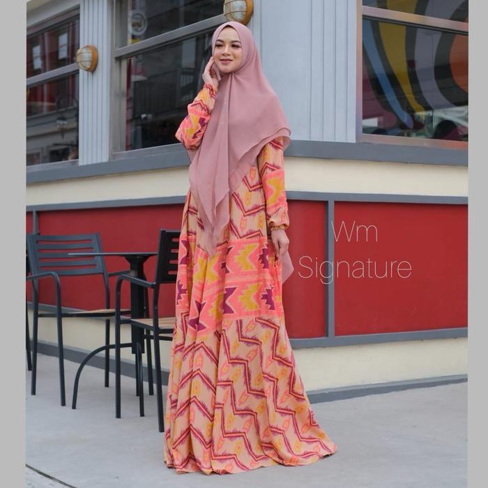 GAMIS BY WM SIGNATURE Dress Syari Muslim Dewasa