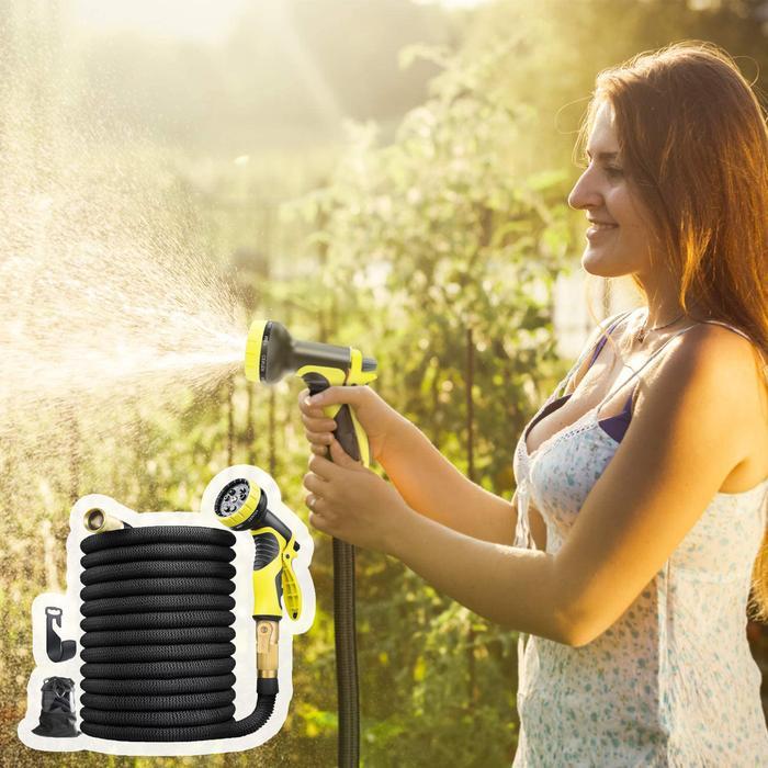 Semprotan Air Taman Cuci Mobil Selang Fleksibel Magic Hose