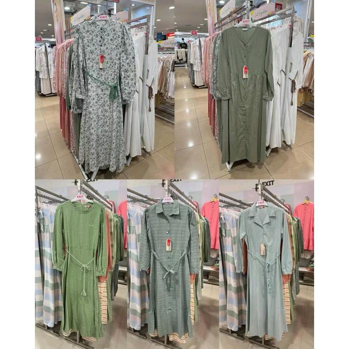 SALE EXIT ORIGINAL DRESS Muslim Dewasa