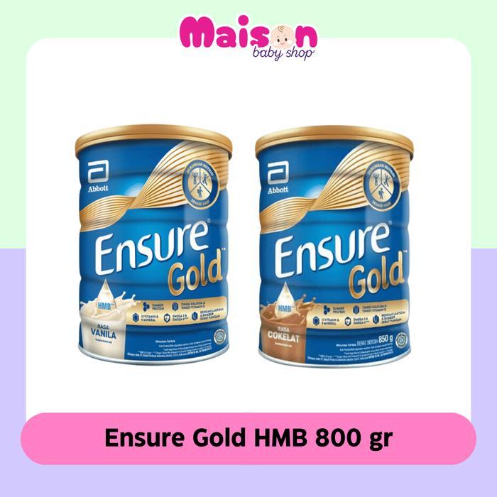 Ensure Gold Hmb Vanila Coklat Susu Orang Tua Dewasa 850G 850 G