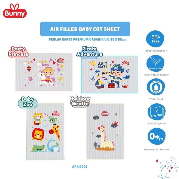 Moms_ Sugarbaby  / Crown / Lusty Bunny / Perlak Karet Bayi / Alas Ompol Sugar Baby Bayi Alas Kasur B