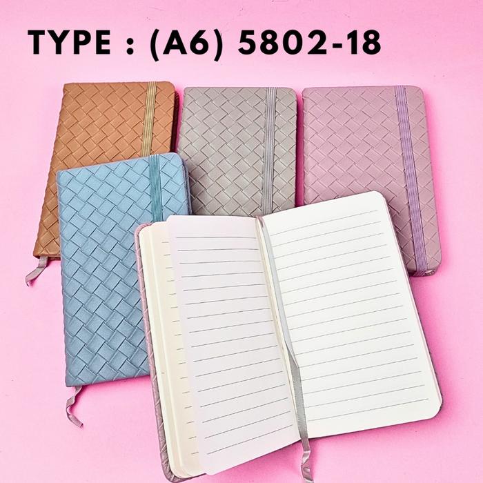 Notebook / Buku Agenda / Buku Kerja Tali + Pengikat