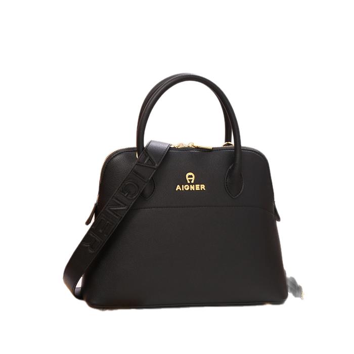 AIGNER 220113 Alma 2Way Handle Bag  Quality : Semi Platinum Ukuran 32x12x25cm