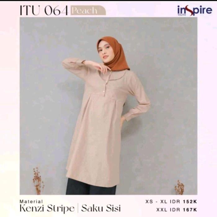 TUNIK ITU 064 PEACH BY INSPIRE