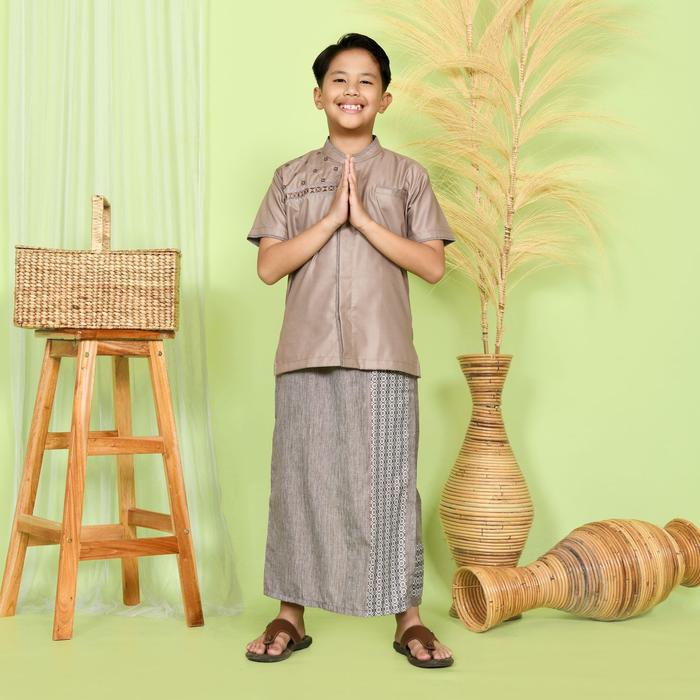 Ibnu Muslim Collection Setelan Koko Anak Sarkoci By Ibnu Muslim Collection 2-12 Tahun Baju Celana Ka