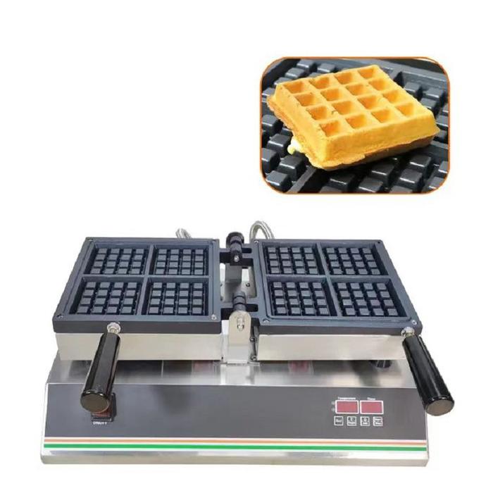 Waffle Maker Commercial Street Snack Equipment Square