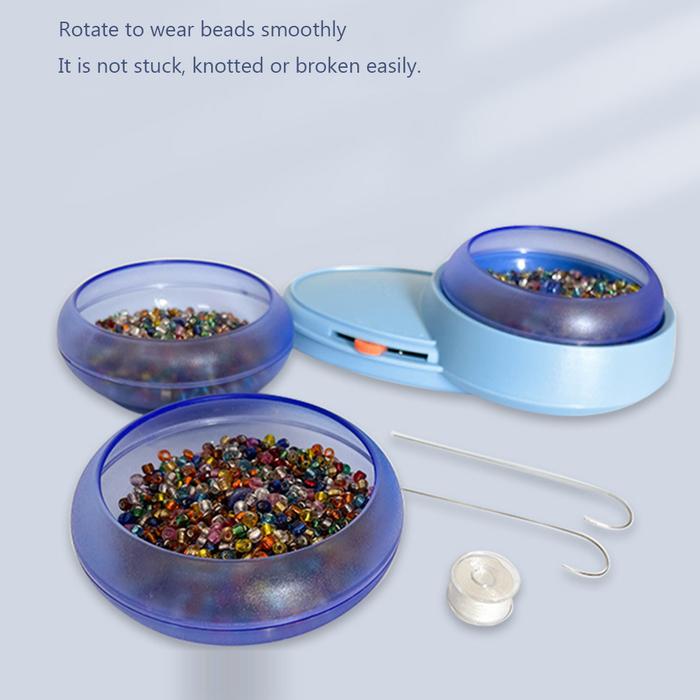 Adjustable Speed Electric Bead Spinner Kit with Needles Loader