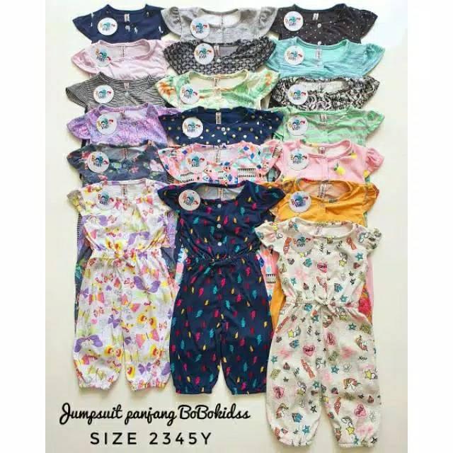 Jumpsuit panjang bobo kids