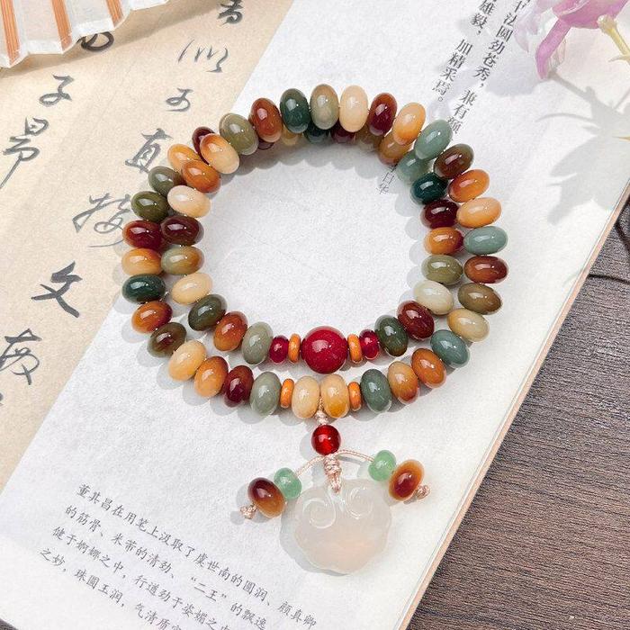 Tasbih Cantik Liontin Kunci Perdamaian — Simbol Perlindungan & Keberuntungan untuk Wanita | Gaya Tio