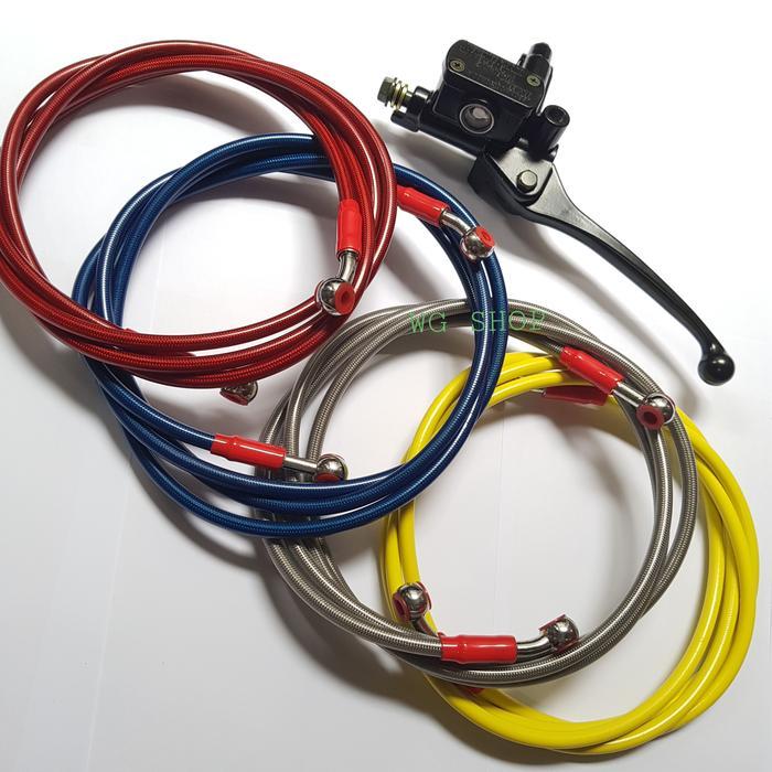master rem kiri nmax pcx satu set selang 215 cocok untuk ubahan motor