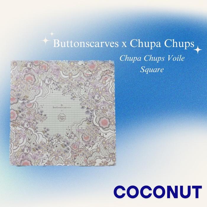 Buttonscarves - Original Buttonscarves X Chupa Chups/KERUDUNG BUTTONSCARVES/HIJAB BUTTONSCARVES ORI/