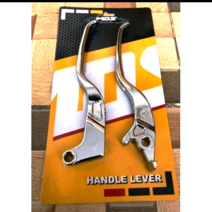 Handle MOS nitex original chrome handel rem kanan kopling kiri crum CB GL MP TIGER CB150R CBR VERZA 
