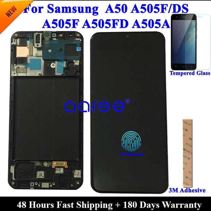 Super AMOMLED Original LCD For Samsung A50 2019 A505 LCD A50 lcd For