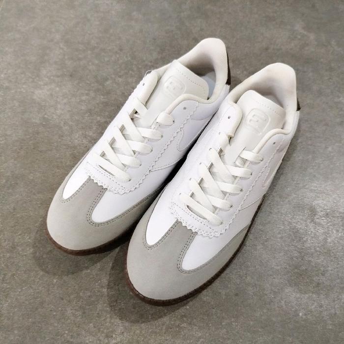 EMBA COACH WHITE DARK CHOCO Shoes Sneakers Pria