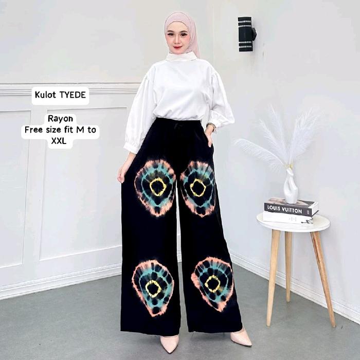 KULOT HITAM TYDIE ALL SIZE PASAR KLEWER SOLO