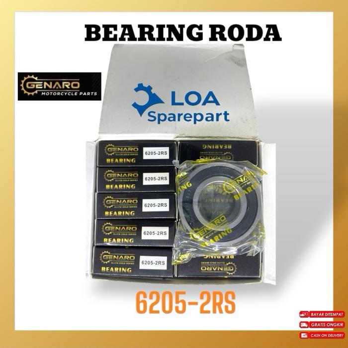 BEARING LEHER 6205 2RS BEARING RODA 6205 2RS PRESS (GENARO)
