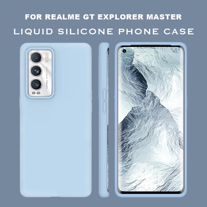 For Realme GT Explorer Master Soft Liquid Silicone Case Protective