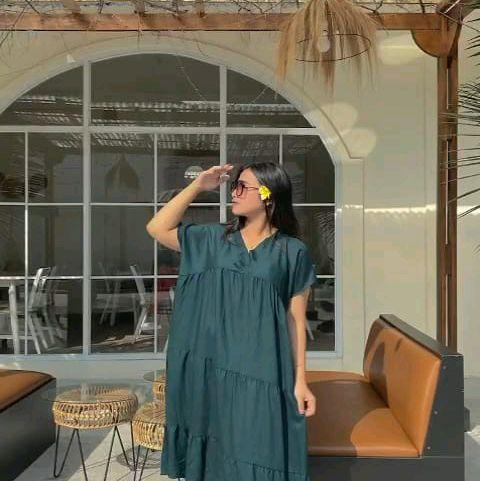 Dress mini daster polos Rayon