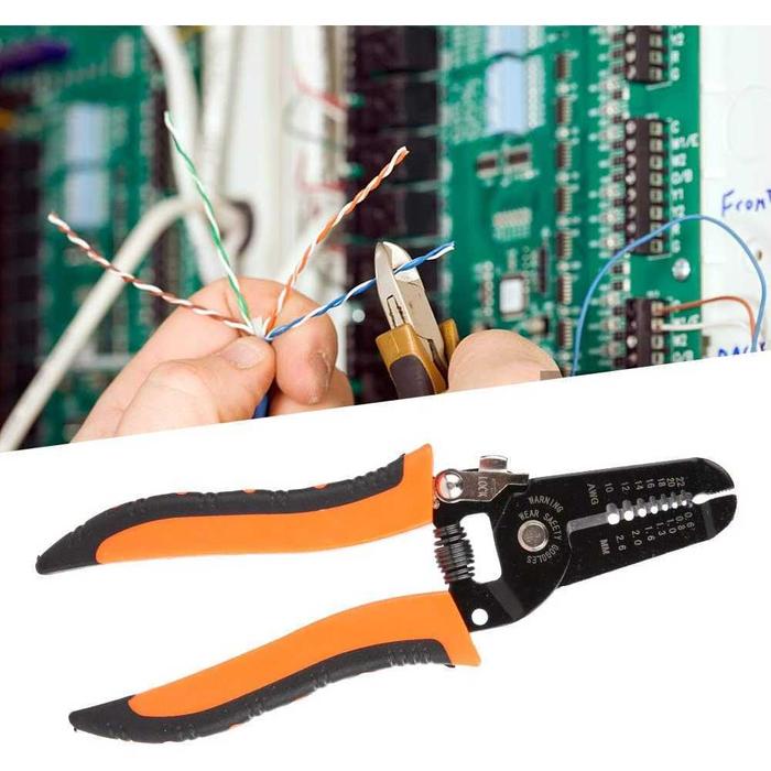 Tang Pemotong Kabel Listrik Multifungsi Tang Potong Kupas Kabel Listrik Kombinasi Tang Pengupas Kabe