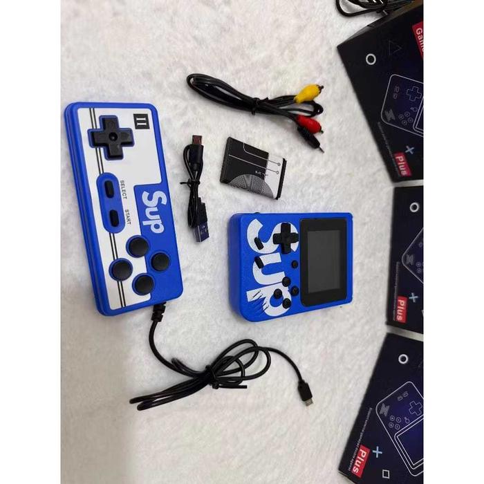 {BG}MAINAN ANAK GAMEBOY GAME RETRO SUP X GAMEBOX + PLUS 400 IN 1 JUDUL GAME NES / GAMEBOY MINI + STI