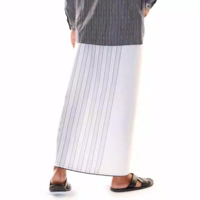 sarung putih polos atlas premium 750