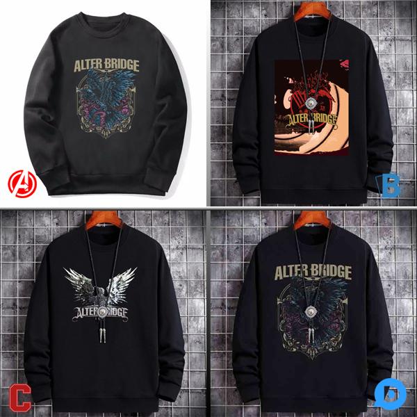 Sweater Alter Bridge Crewneck Bahan Cotton Fleece | Ready Stock Siap Kirim | Langsung Order Aja