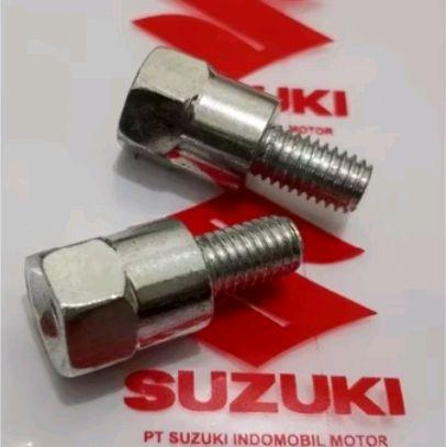 sambungan spion suzuki set isi 2 drat 12