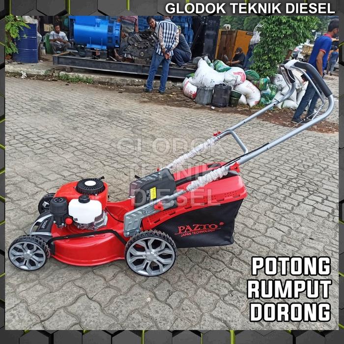 MESIN POTONG RUMPUT DORONG BENSIN TERKUAT GASOLINE LAWN MOWER ORIGINAL