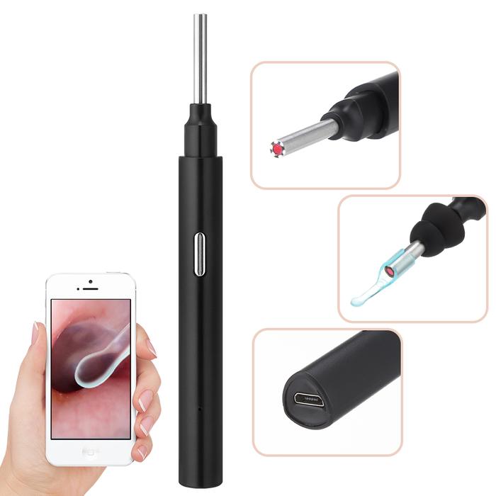 3.9mm WiFi Otoscope Ear Cleaner Cleaning Endoscope Wireless Ear