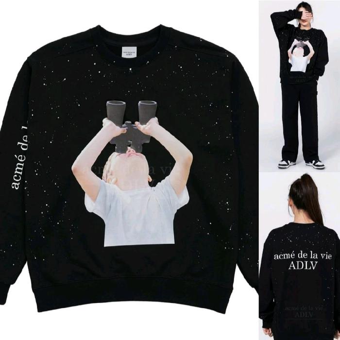 sweater sweatshirt ADLV ORIGINAL KOREA LENGKAP HIDDEN TAG