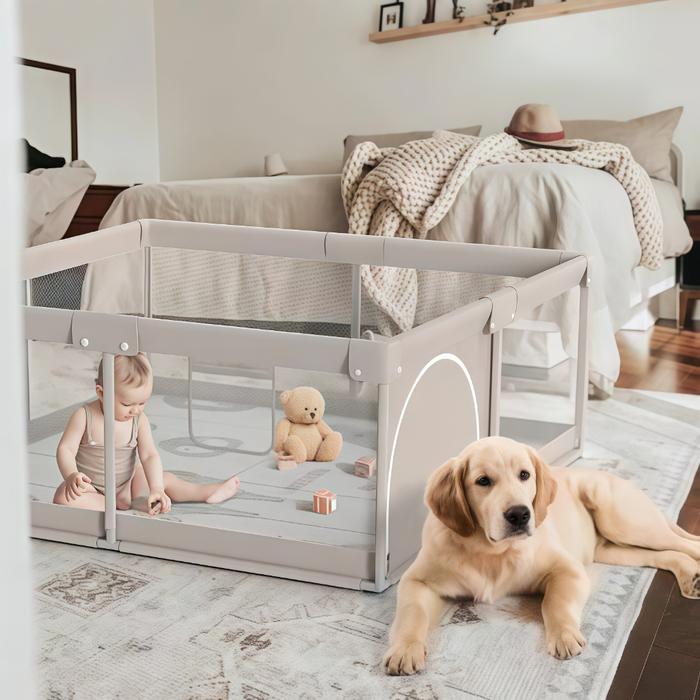 TERLARIS *COD*✅Pagar Bayi Bermain Mandi Bola Anak Pembatas Kasur Pagar Bayi Pagar Mainan Anak Playgr