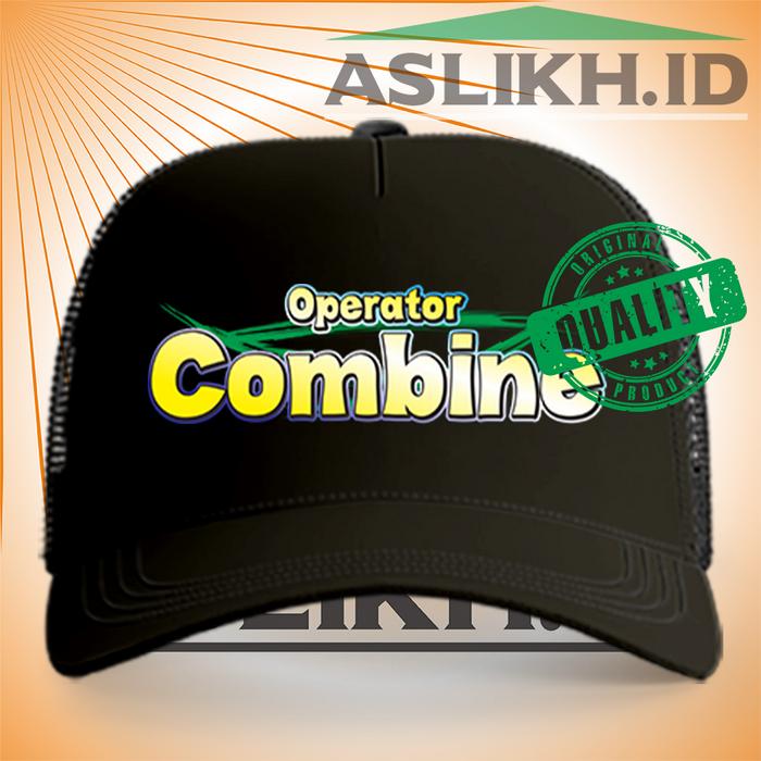 ASLIKH.ID TOPI COMBINE KUBOTA TERBARU TRUCKER JARING PREMIUM Dewasa