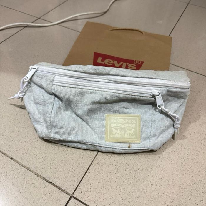 WAIST SLING BAG BANANA DENIM JEANS LVS LV'S ORIGINAL