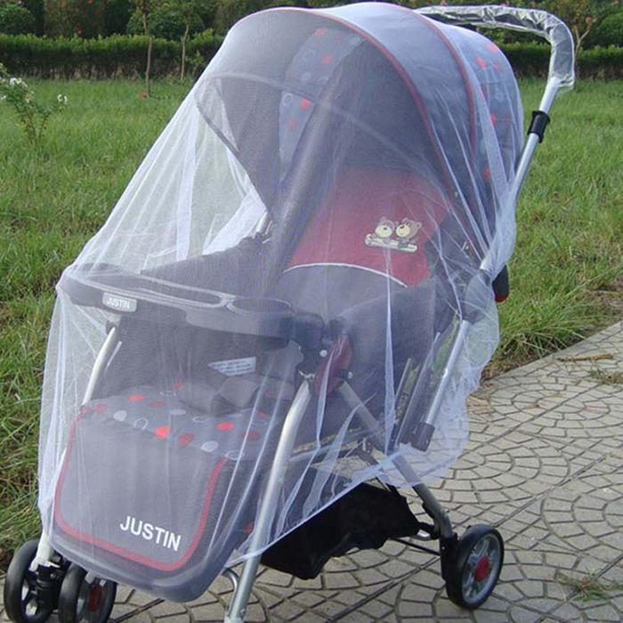 Baby Stroller Mosquito Net Safe Infants Protection Mesh Cover