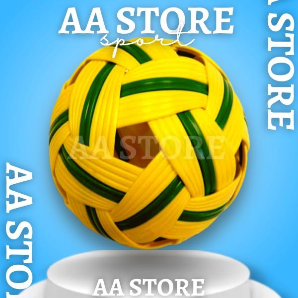 Bola takraw plastik bola emas 501 Sepak Bola, Futsal, & Sepak Takraw > Bola Kaki