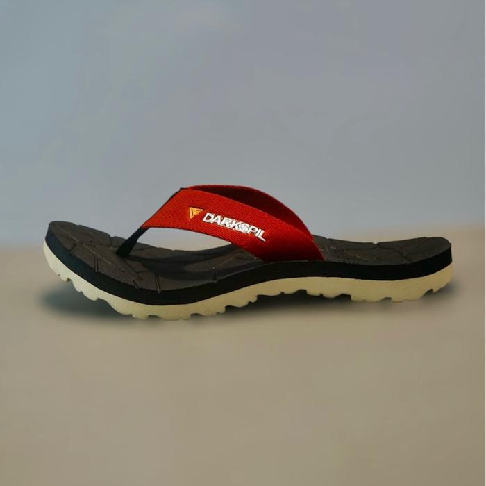 Sandal gunung outdoor Darkspil-sandal jepit merah bata cream pria wanita 36-43. Outdoor flexible rin