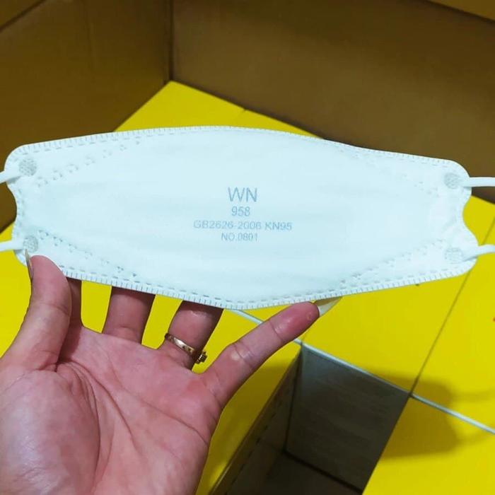 Masker Kf94 4Ply Tebal Evo Mask Korea Duckbill Kn95 Wn 958 Isi 50/10 Pcs Masker Terlaris