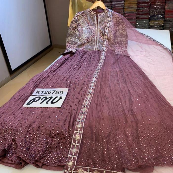 Sale Gaun Wanita Pesta Model India Mewah(