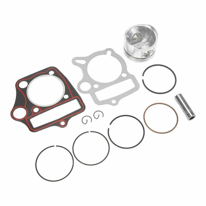 Piston Rings Gasket Set Engine Piston Kit 52.4mm Bore Metal Perfect