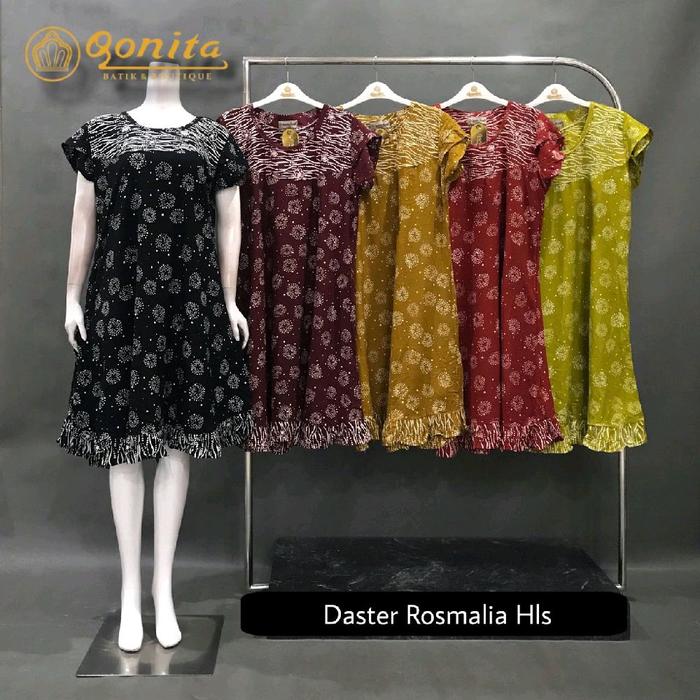 Daster Qonita batik rosmalia hls