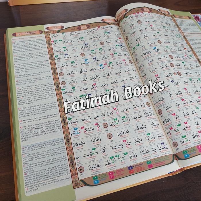 Alquran Lansia Jumbo A3 Latin Terjemah Perkata. Alquran The Big An Nur Terlaris