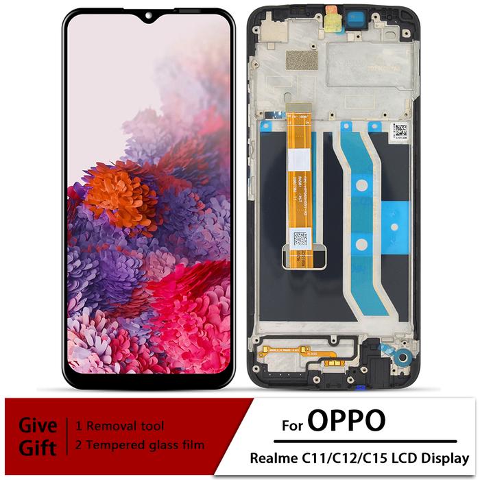 For OPPO Realme C11 RMX2185/C12 RMX2189 LCD Display Screen Touch