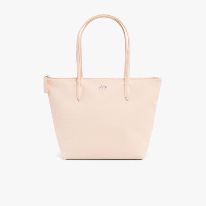 Lacoste Women's Small L.12.12 Concept Tote/Tote Bag Wanita - Pink