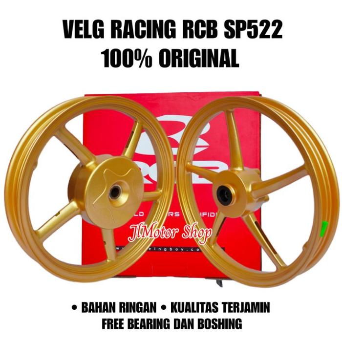 VELG RACING RCB SP522 VARIO 110 125 150 BEAT SCOOPY GENIO MIO FINO MIO J XEON M3 SOUL GT FREEGO MIO 