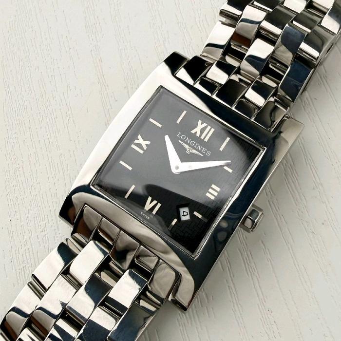 Longines DolceVita Square Black Roman