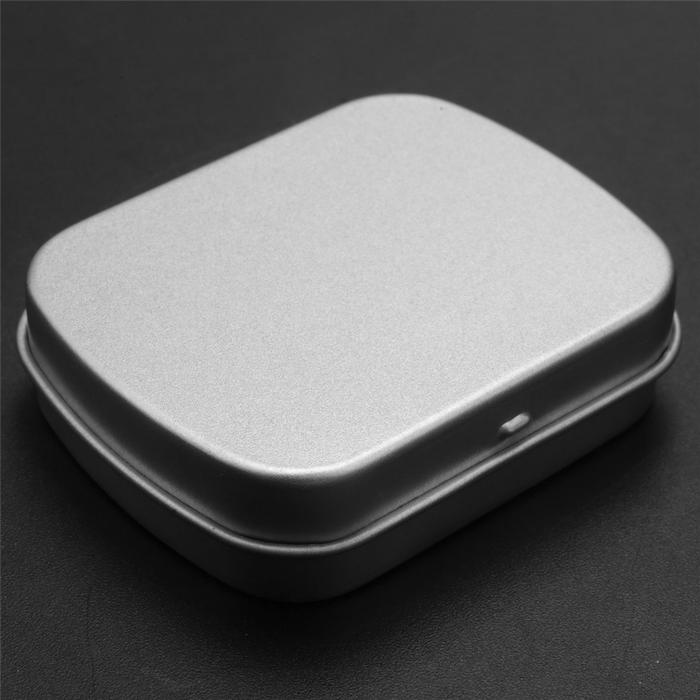 Metal Containers-36 Pack Metal Tin Box Mini Portable Box Containers