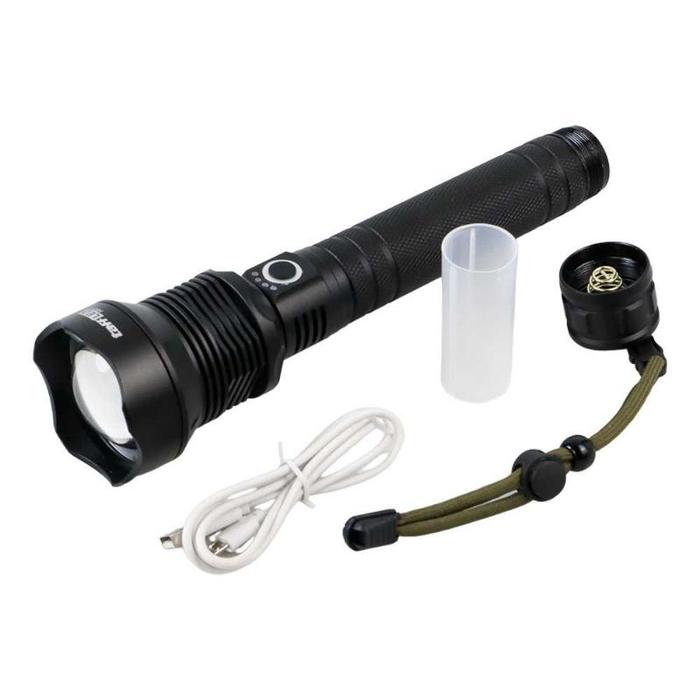 TaffLED Senter LED Long Range Zoom XHP70.2 9000 Lumens - HS313