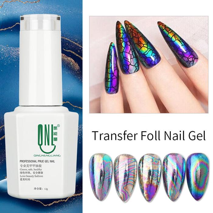 RS Nail Foil Glue Gel Nail Transfer Glues Foil Gel Transfer for Nails