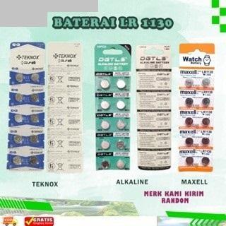 10 PCS Baterai Batre Kancing Battery Jam Tangan Maxell AG10 LR1130 LR 1130 SR54 LR54 GP189